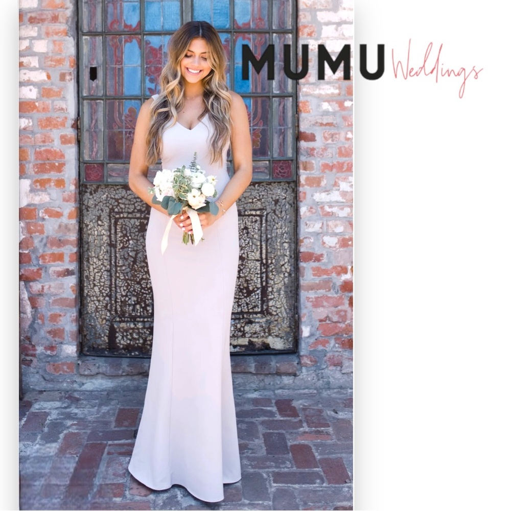 Show Me Your MuMu Bridal the Morgan Gown in Best Day Ever, size Medium NWT